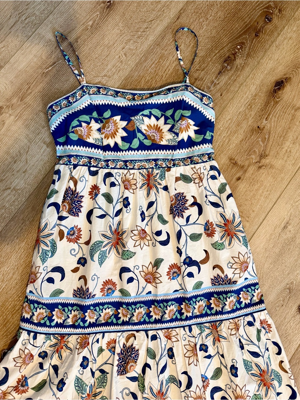 NWT Farm Rio Delhi Floral Tapestry Print Sundress- Small - Picture 4 of 10